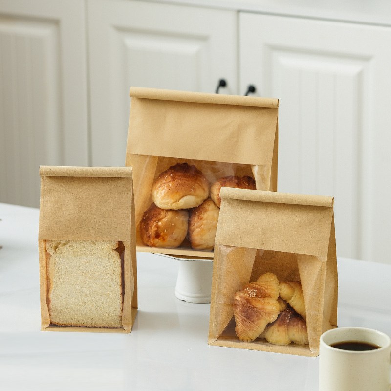Bolsa de Pan con Ventana y Cierre Tin-Tie
